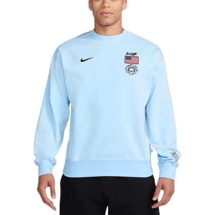 Nike Nike Dri FIT ADV SS24 Breaking Crew Neck Sweatshirt Men's Blue White