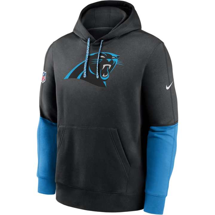 Nike Nike Carolina Panthers Sideline Team Issue Club Men's Nike Nfl Pullover Hoodie