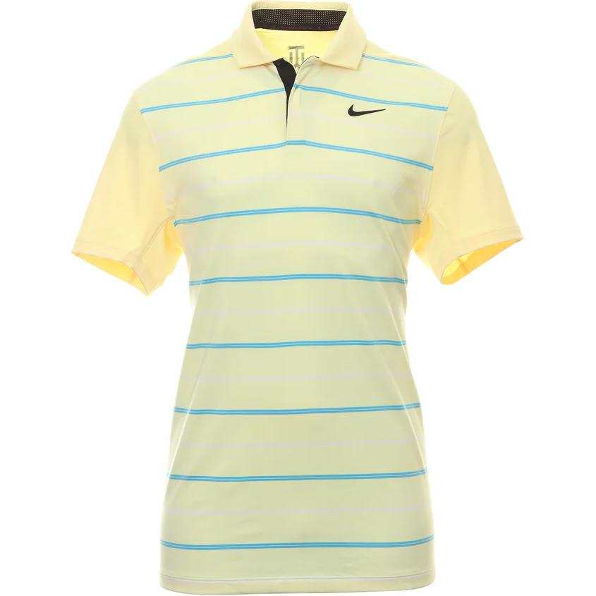 Nike Nike Polo Shirts Men's Yellow Polo Collar Moderate Straight Fit