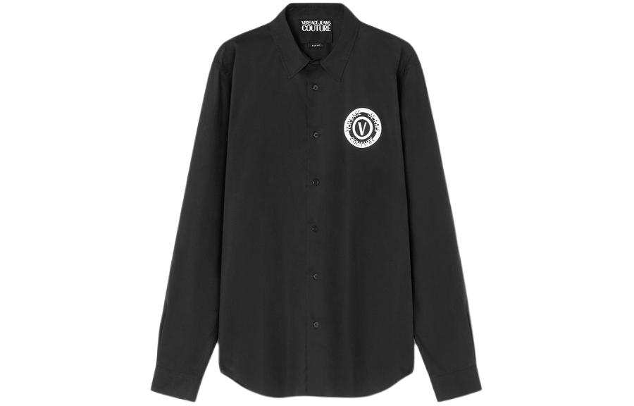 VERSACE JEANS COUTURE SS24 Shirt Men's Black