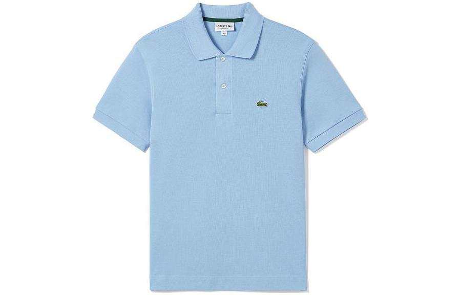 LACOSTE POIO Shirt Men's HBP/Sky Blue