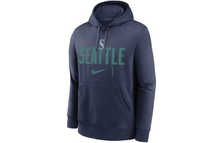 Nike Nike Sweatshirts Men's Marine Blue Hooded Moderate Regular