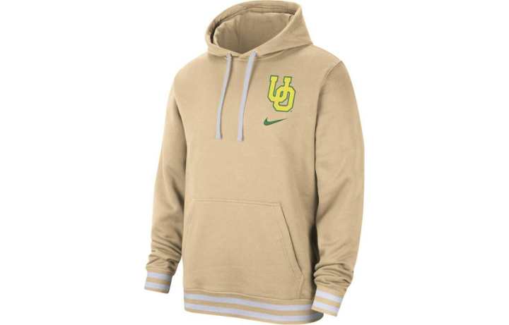 Nike Nike Sweatshirts Men's Khaki Hooded Moderate Regular