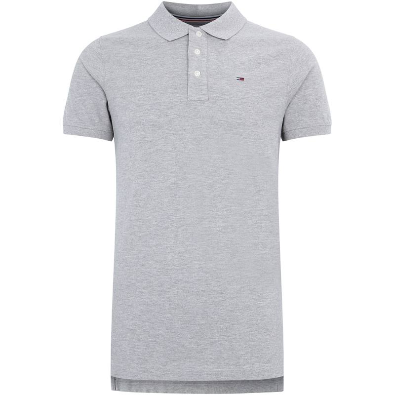Tommy Hilfiger Polo Shirt Men's Ore Gray