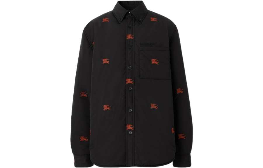 Burberry 【RunwayPrevious Season】embroidered padded overshirt
