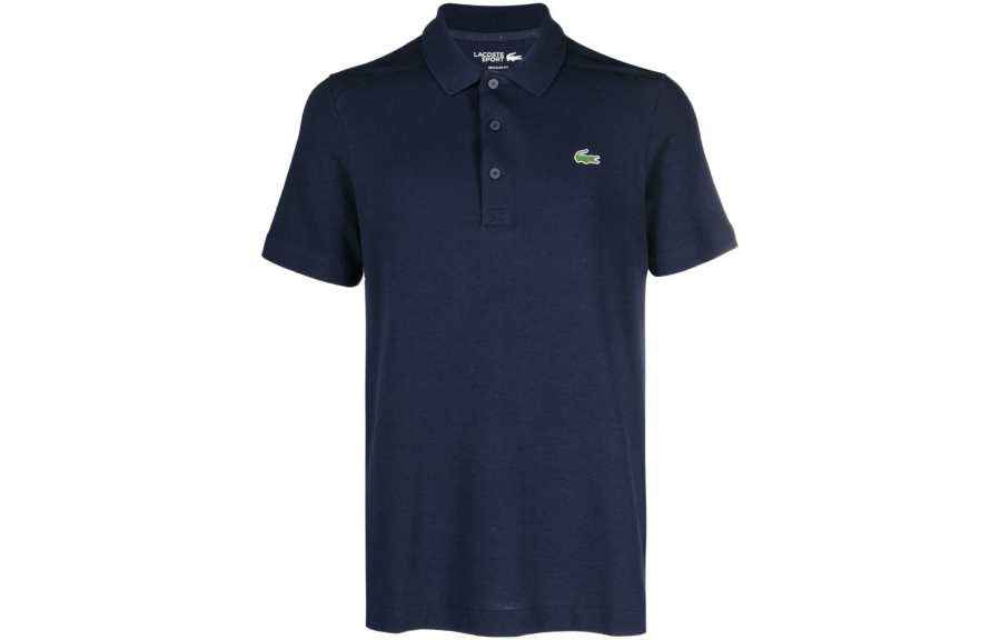LACOSTE Polo Shirts Men's Blue 423 Polo Collar Moderate Other