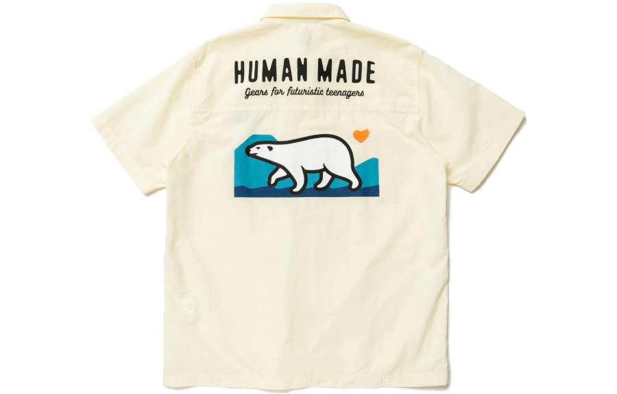 HUMAN MADE HUMAN MADE Polar Bear Camp Shirt