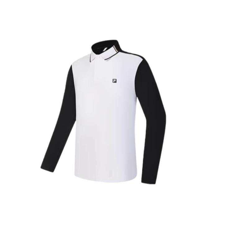 FILA Golf SS25 Polo Shirt Men's Pitch Black