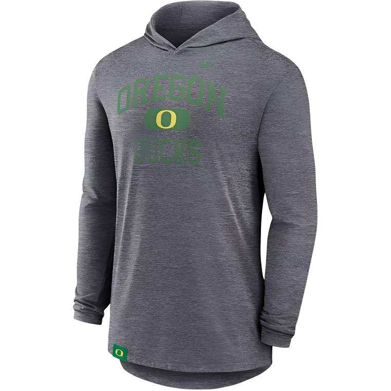 Nike Nike Oregon Ducks Blitz Men's Nike Dri-FIT College Long-Sleeve Hooded T-Shirt