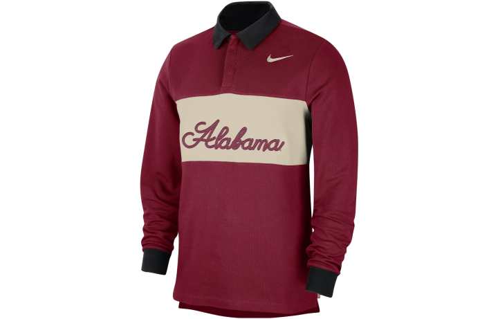 Nike Nike Polo Shirts Men's Dark Red Polo Collar Moderate Straight Fit