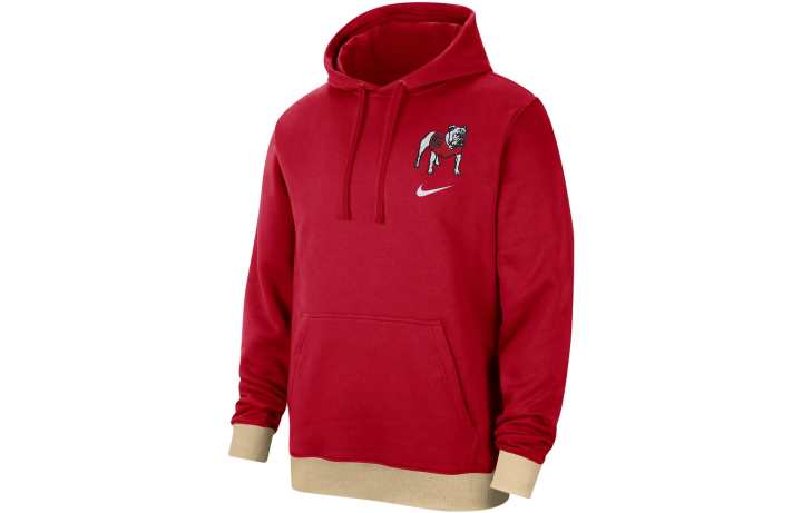 Nike Nike Sweatshirts Men's Red Hooded Moderate Regular