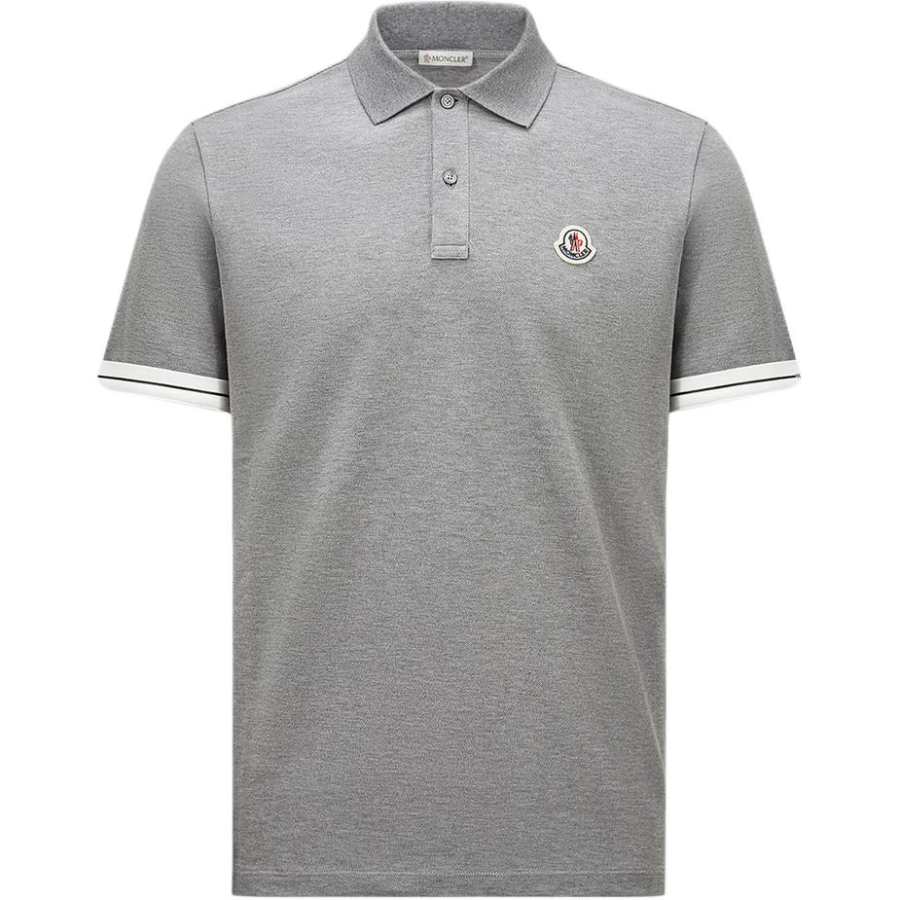 Moncler Polo Shirt Men's Dark Gray