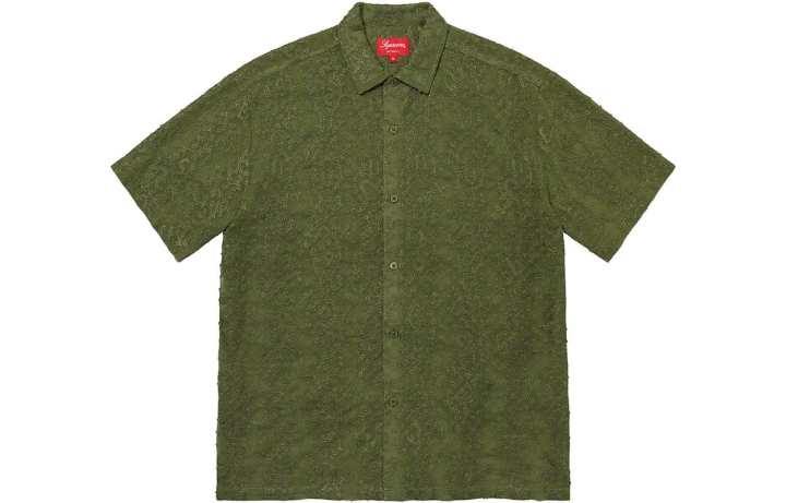 Supreme Supreme Chainstitch Chiffon Short Sleeve Shirt