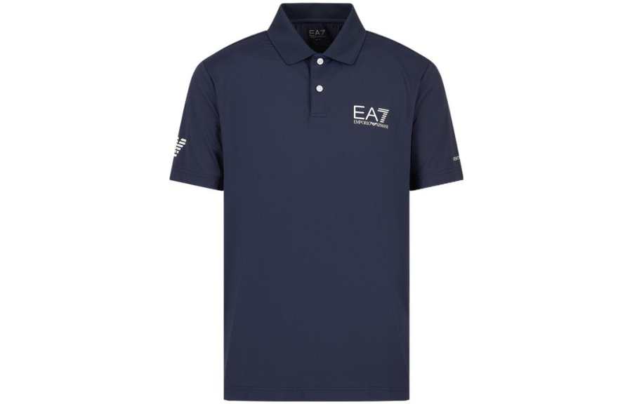 Emporio Armani logo-print polo shirt