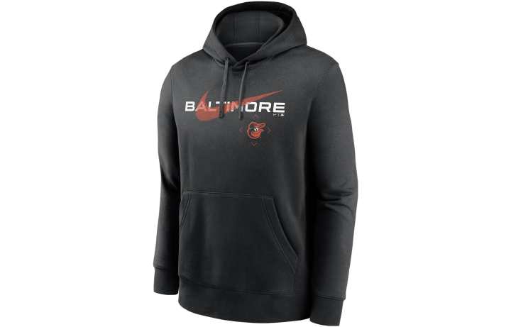 Nike Nike X MLB Sweatshirts Men's Black Hooded Moderate Regular