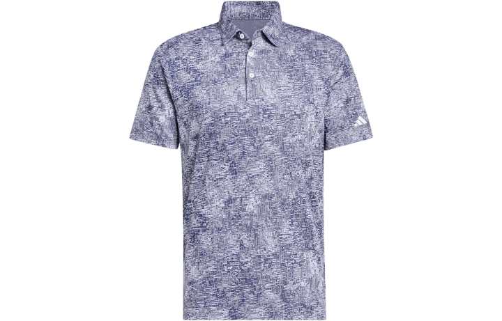 Adidas Adidas Polo Shirts Men's Gray Polo Collar Moderate Straight Fit