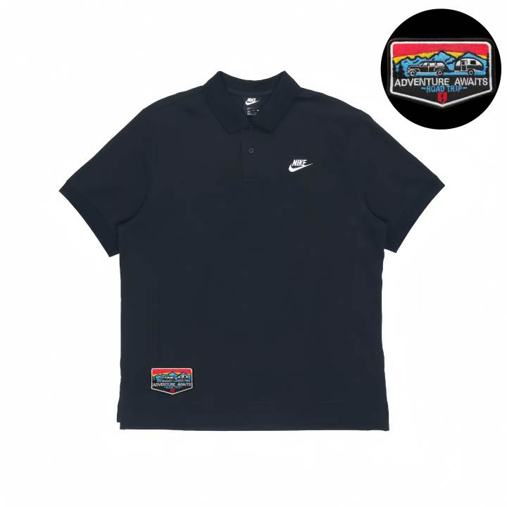Nike Nike Polo Shirts Unisex Black Polo Collar Moderate