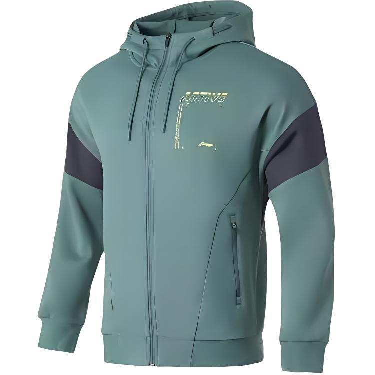 Li-Ning Li Ning Training Series Sweatshirt Men's Wild Duck Green