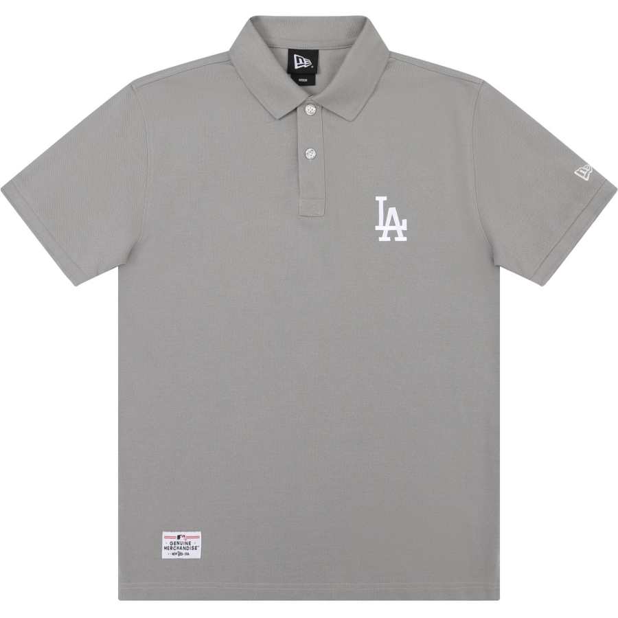 New Era SS22 Polo Shirt Unisex Gray