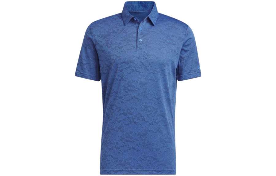 Adidas Adidas Polo Shirts Men's University Marine Blue Polo Collar Moderate Other