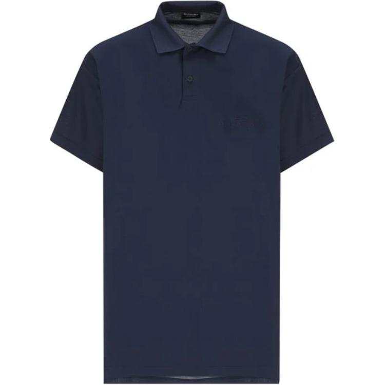 Balenciaga Logo Embroidered Polo Shirt