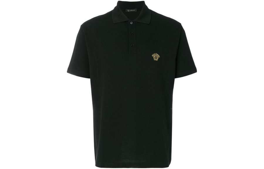 VERSACE VERSACE SS23 Polo Shirt Men's Black