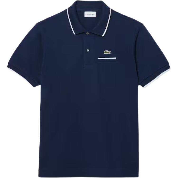 LACOSTE LACOSTE Pocket Accent Polo Shirt