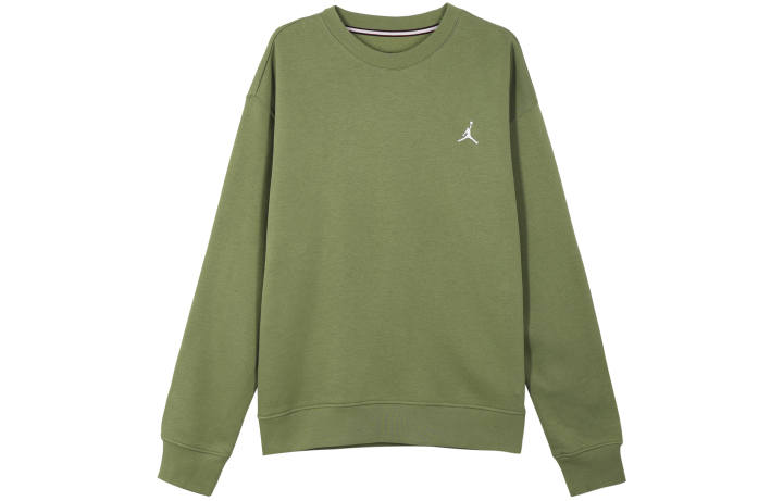 Jordan Jordan Sweatshirts Men's Green Crew Neck Moderate Regular