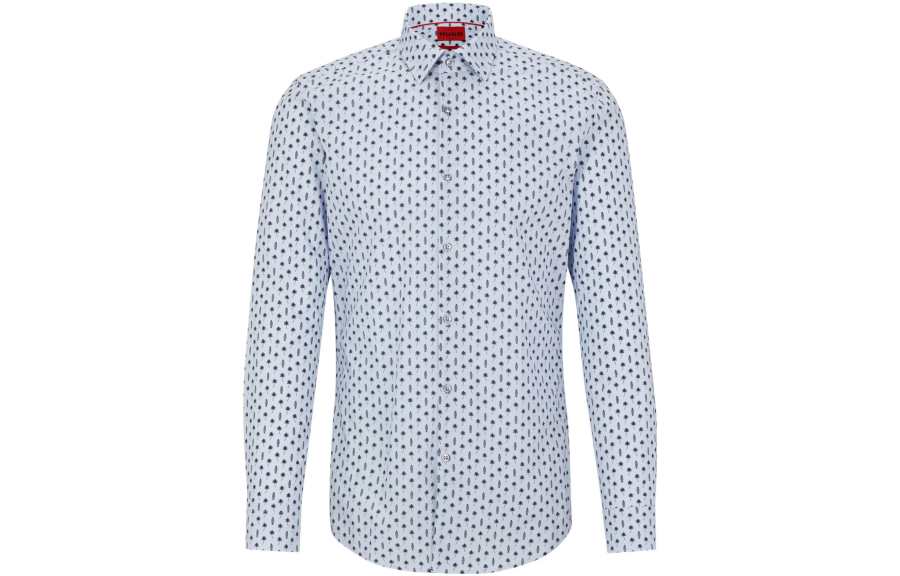 HUGO BOSS HUGO BOSS Shirts Men's Blue Moderate