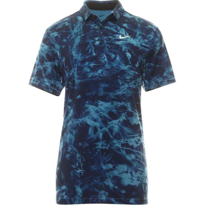 Nike Nike Polo Shirts Men's Holland Blue Polo Collar Moderate Straight Fit