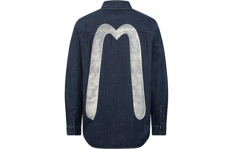 EVISU EVISU FW22 Shirt Men's Denim Blue