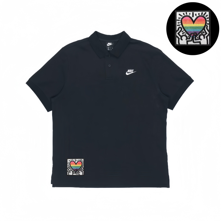 Nike Nike Polo Shirts Unisex Black Polo Collar Moderate