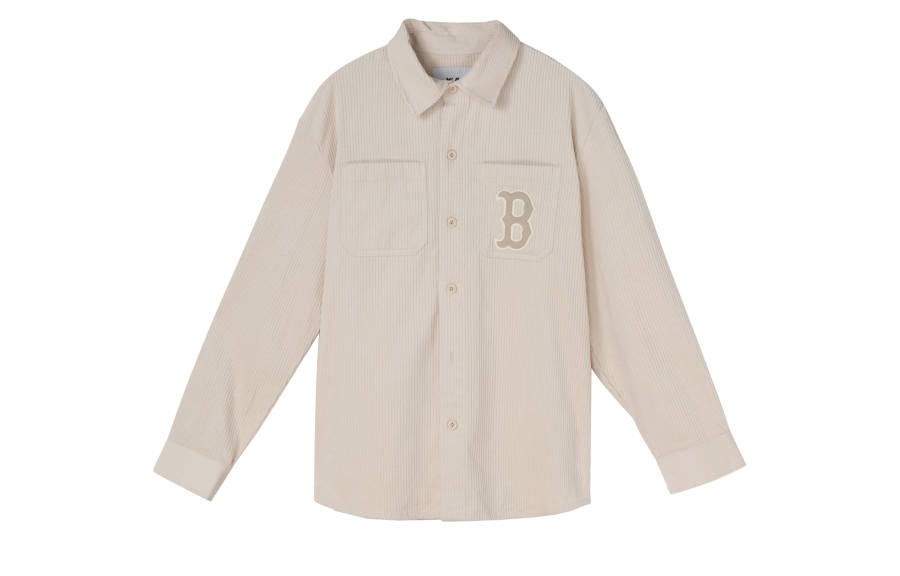 MLB MLB Shirts Unisex Ecru Lapel Moderate
