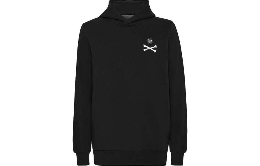 PHILIPP PLEIN Philipp Plein skeleton-print pullover hoodie