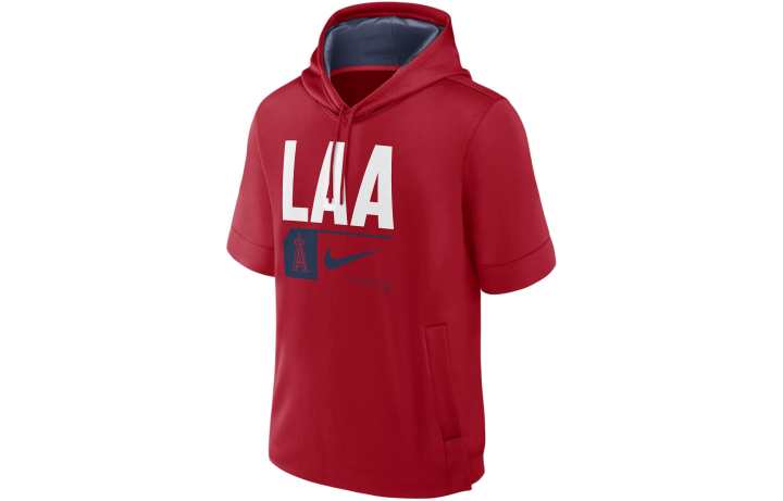 Nike Nike Los Angeles Angels Tri Code Lockup Sweatshirt Men's Red