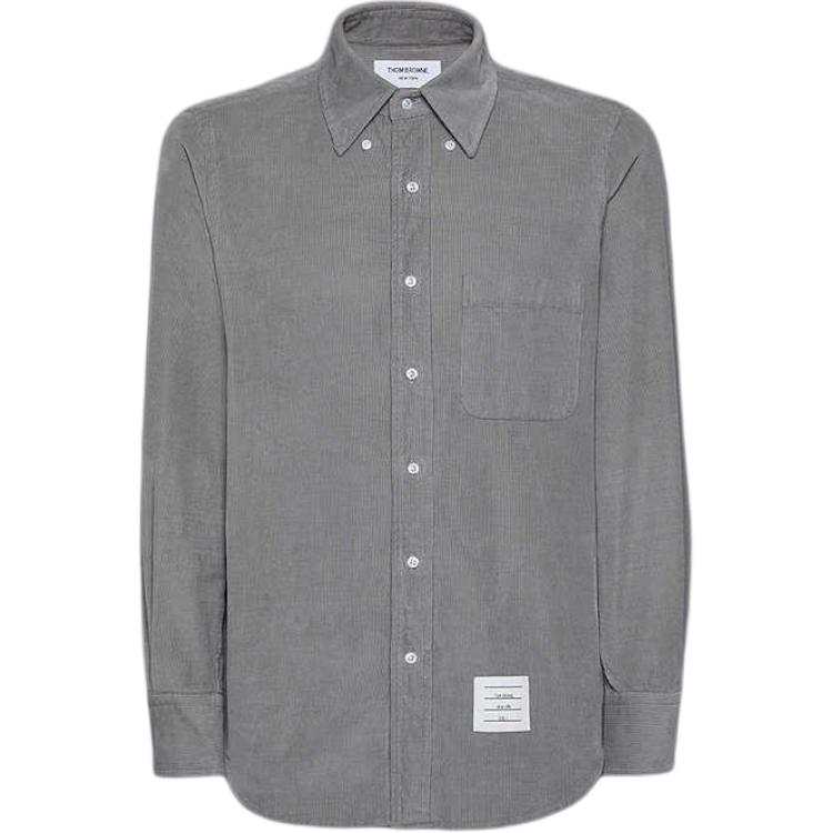 THOM BROWNE THOM BROWNE· SS25 Shirt Men's Light Gray