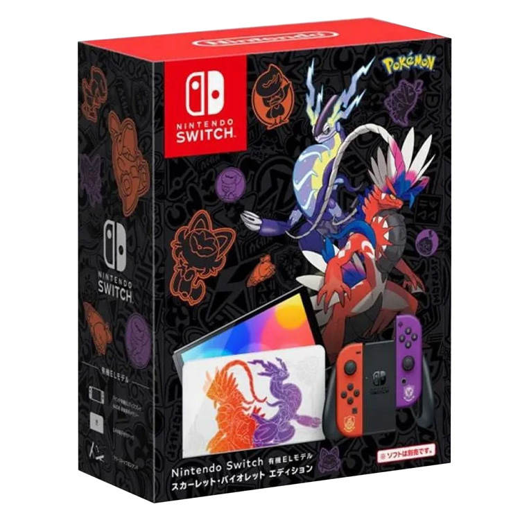 NINTENDO SWITCH NINTENDO SWITCH Pokémon Ruby Purple OLED Limited Console Seamless Peripheral Screen Sharing Game Console