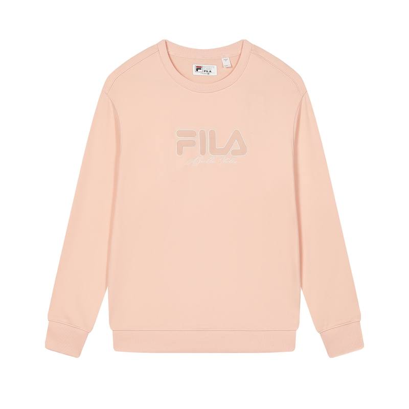 FILA Sweatshirt Unisex Orange Pink