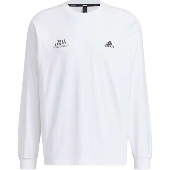 Adidas Adidas Sweatshirts Unisex White Crew Neck Moderate Regular