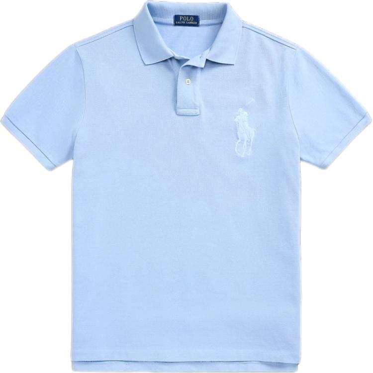 Polo Ralph Lauren Big Pony Polo Shirt Custom Slim Fit Men's Blue