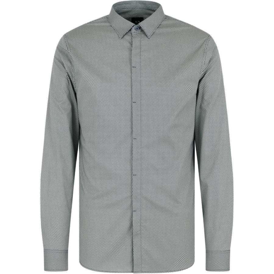 ARMANI EXCHANGE ARMANI EXCHANGEAE Shirt Men's Blue