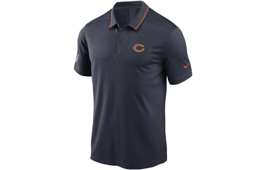 Nike Nike X NFL Polo Shirts Men's Dark Blue Square Collar Moderate Straight Fit