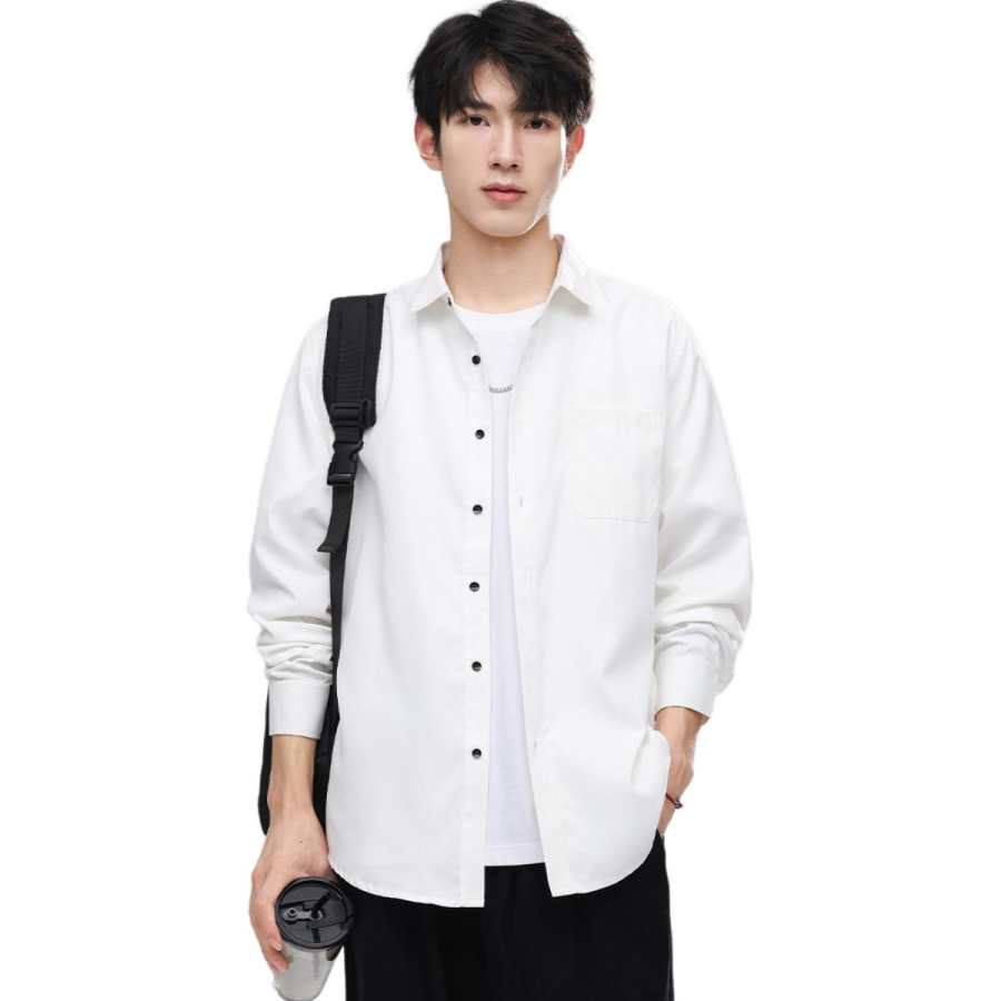 BALENO Shirts Men's Lapel Moderate Shirt