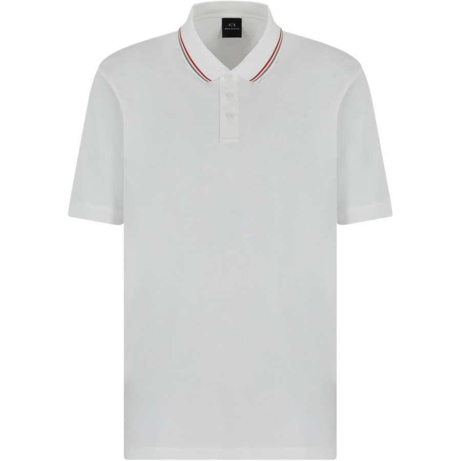 ARMANI EXCHANGE ARMANI EXCHANGEAE Polo Shirt Men's White