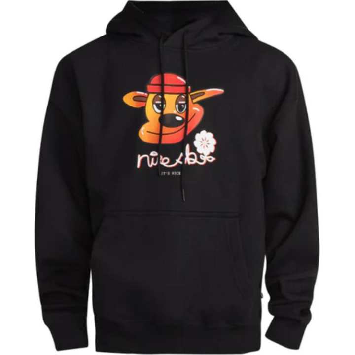 Nike Nike Sweatshirts Men's Black Hooded Moderate Regular
