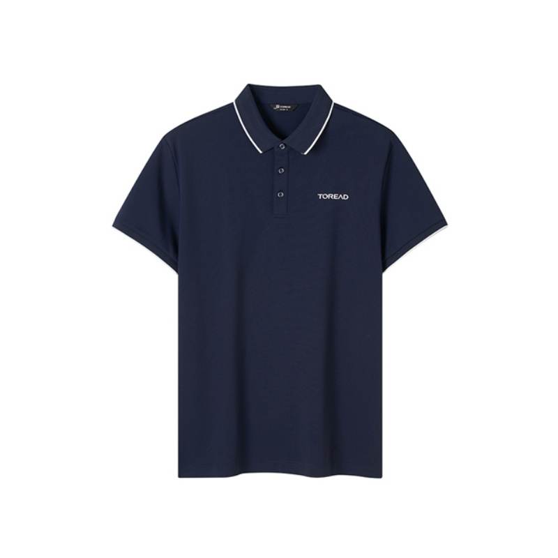 TOREAD Polo Shirts Men's Polo Collar Moderate Straight Fit