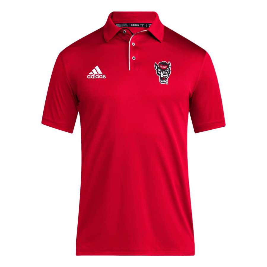 Adidas Adidas Free Shipping With AdiClub Nc State Coach Fashion Short Sleeve Polo Shirt