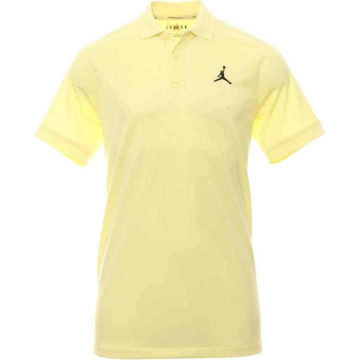Nike Nike Polo Shirts Men's Yellow Polo Collar Thin Straight Fit