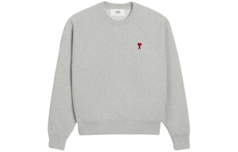 AMIPARIS Ami Paris Ami De Coeur Organic cotton Sweatshirt