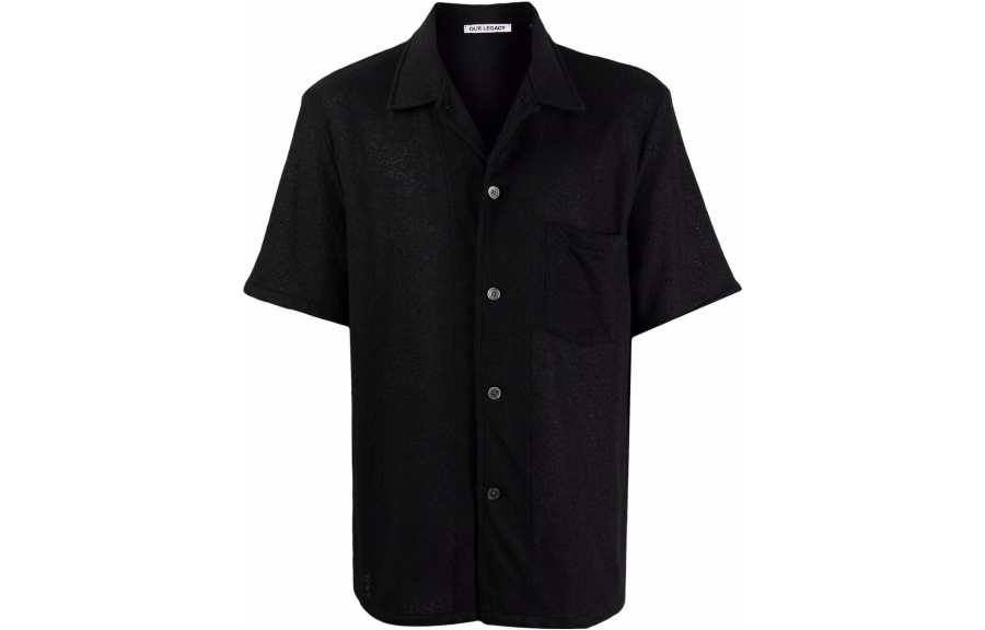 Our Legacy Short Sleeved Buttoned Box Shirt